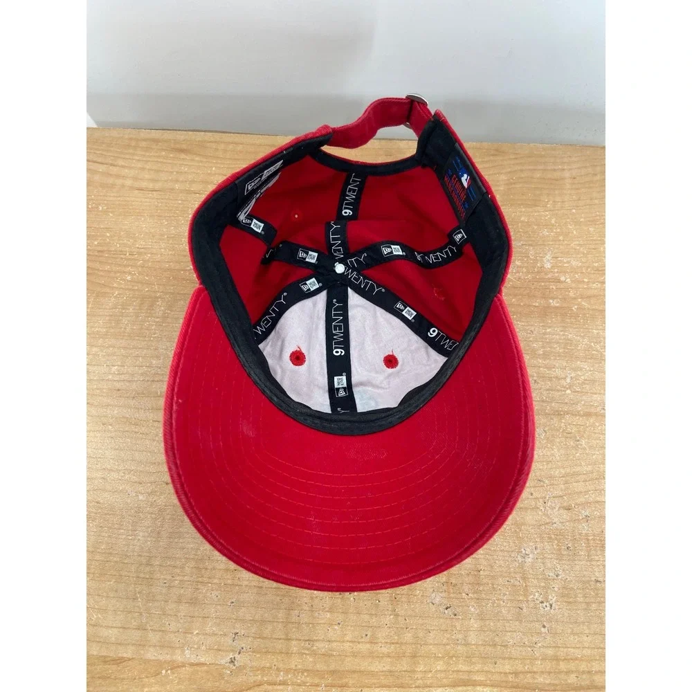 New Era 9TWENTY St Louis Cardinals MLB Red Adjustable Strapback Baseball Hat Cap
